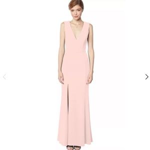Bill Levkoff Sleveless A-Line Dress in Blush